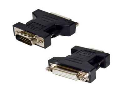 Nietypowy Adapter VGA M - > DVI F DSUB XGA SVGA