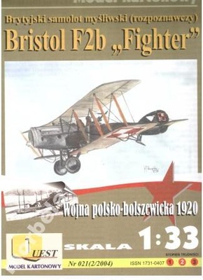 Quest nr 21 Myśliwiec Bristol F2b Fighter