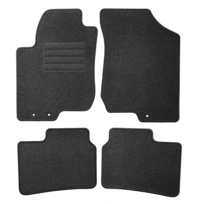 HYUNDAI I30 I FD 2007-2012 MATS GRAPHITE CARMAT - milautoparts-fr.ukrlive.com