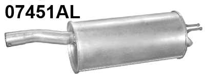 SILENCER END FIAT DOBLO 1.6 00 - 05 - milautoparts-fr.ukrlive.com