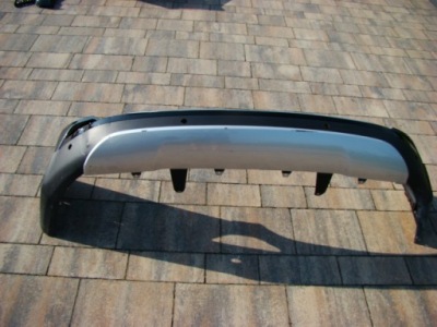 Toyota rav-4 2013- накладка бампера заднего фото №1