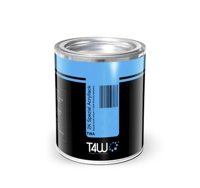 T4W Lakier akrylowy biały RAL 9002 - 1L
