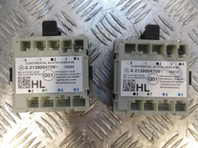 E w213 модуль дверь a2139004709 левый задняя mercedes фото №1