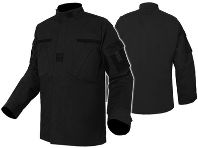 Bluza wojskowa mundurowa ACU Mil-Tec Teesar RipStop Czarna XL