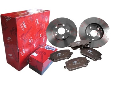 DISCS + PADS TRW FRONT TOYOTA AVENSIS VERSO - milautoparts-fr.ukrlive.com