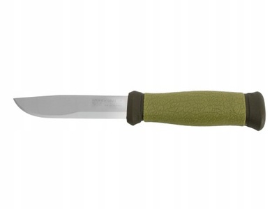 Nóż Mora 2000 oliwkowy + etui szwedzki turystyczny