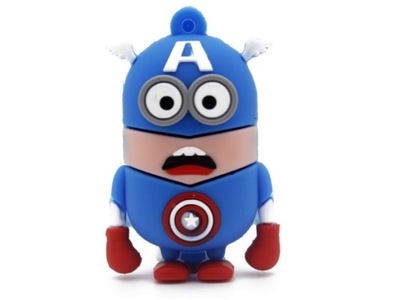 PENDRIVE USB 64GB MINIONKI KAPITAN AMERYKA BOHATER