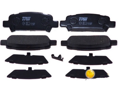 TRW SABOTS DE FREIN ARRIÈRE IMPREZA FORESTER LEGACY OUTBACK - milautoparts-fr.ukrlive.com