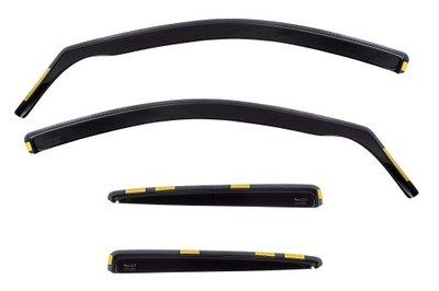 SIDE-WINDOW DEFLECTORS HEKO HYUNDAI GETZ 5D HTB 2002-11 FRONT+REAR - milautoparts-fr.ukrlive.com