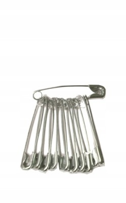 Agrafki krawieckie duże 12szt