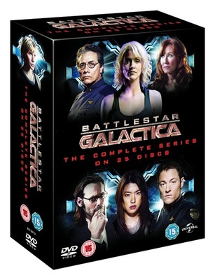 . Battlestar Galactica + Battlestar Galactica: Razor | sezony 1-4 | 25 DVD