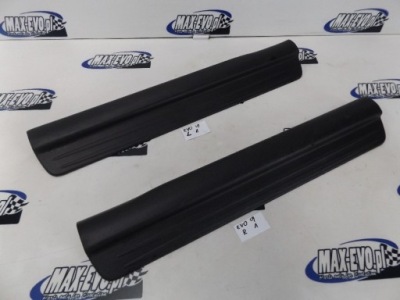 Lancer evo 7 8 9 пластик порог накладка молдинг фото №1