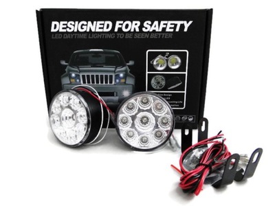 Mocne світло do рух dziennej led круглі drl фото №1