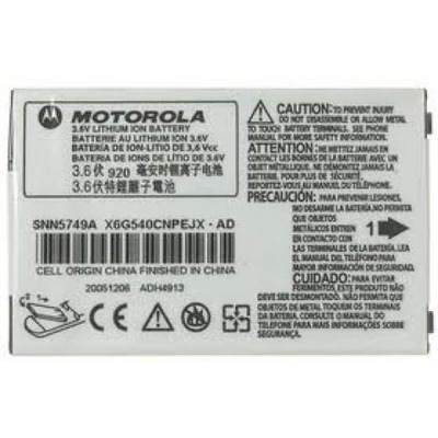 ORYG BATERIA MOTOROLA V170 V171 V173 V176 V177