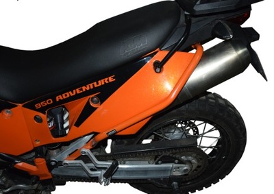 PARTE TRASERA GMOLE HEED PARA KTM 950 I 990 ADV POMARANCZOWE  