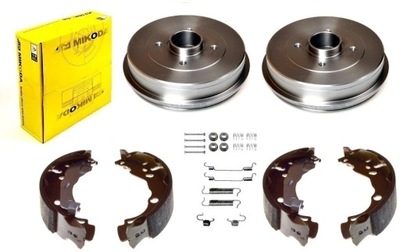 Гальмівні барабани гальмівні колодки пружини renault clio ii thalia 203mm система bosch фото №1