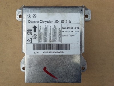 Mercedes датчик подушка безопасности модуль a2048202185 фото №1