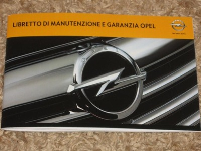 BOOK SERVICE GWARANCYJNA OPEL WLOSKA WLOCHY - milautoparts-fr.ukrlive.com