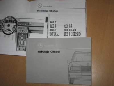 MERCEDES E CLASS MANUAL SERVICE W124 BENZYNOWE - milautoparts-fr.ukrlive.com