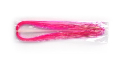 Mylar Flash Flashabou fluo różowy, lameta