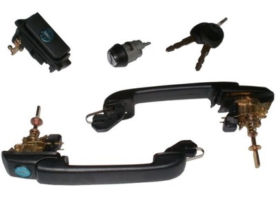 HANDLES LOCKS DOOR IGNITION LOCK LINER IGNITION LININGS LEFT+RIGHT VW GOLF III 3 HTB - milautoparts-fr.ukrlive.com