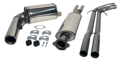 Volvo V70N wydech sportowy 2x2" BSR