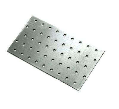 PŁYTKA ŁĄCZNIK PŁASKI BLACHA PERFOROWANA 40x100x2