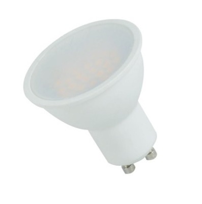 ŻARÓWKA LED SMD GU10 5W 230V 450lm barwa biała ciepła