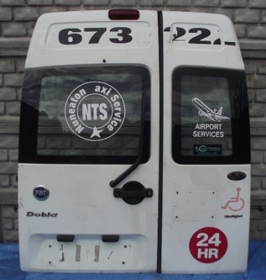 Fiat doblo maxi lift двері праве задня повний фото №1