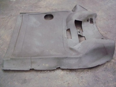 Килимок обшивка підлога daf xf 105 euro5 фото №1