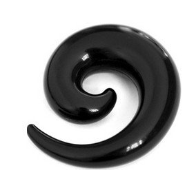 ROZPYCHACZ EXPANDER SPIRALA PLUG TAPER czarny 4mm