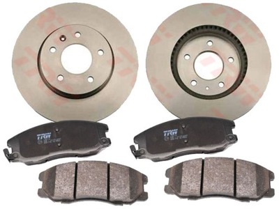 DISQUES + SABOTS DE FREIN TRW AVANT OPEL ANTARA 295MM - milautoparts-fr.ukrlive.com