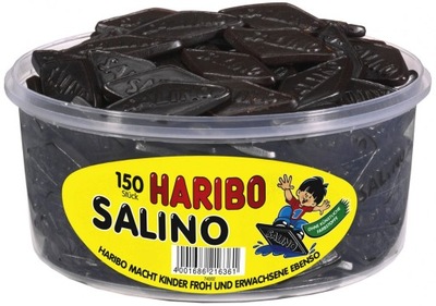 HARIBO SALINO ŻELKI LAKRITZ SŁONA LUKRECJA
