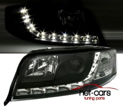 Ліхтарі  фари audi a6 c5 01-04 dayline led b фото №1