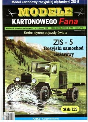 MKF 1/2002 Rosyjski samochód ciężarowy ZIS-5 1:25