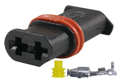 Webasto thermo top c колодка 2 pin з'єднувач свічка фото №1