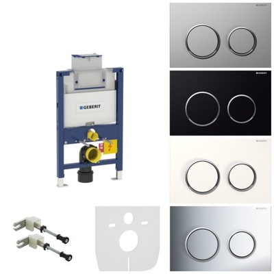 Geberit DUOFIX stelaż do WC H82 przycisk OMEGA 20
