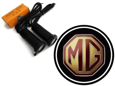 LUMIÈRE LED POWITALNE LOGO MG TUNING MAXX PUISSANCE 2X7W - milautoparts.fr