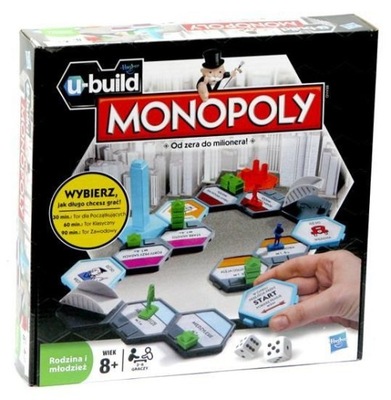 Gra Monopoly U-Build Hasbro monopol Hasbro