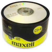 PŁYTY CD-R Maxell 700MB 52x 50 szt