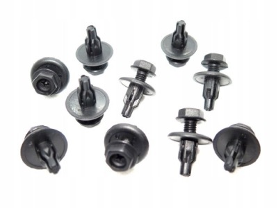 Клипсы штифты защита двигателя honda civic cr-v hr-v фото №1