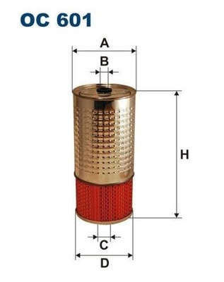 FILTRON FILTRE HUILES OC601 MERCEDES 2.0D-3.0D 01.55 - milautoparts-fr.ukrlive.com