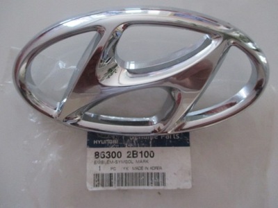 HYUNDAI I30 SIGN EMBLEM FRONT 86300 2B100 - milautoparts-fr.ukrlive.com