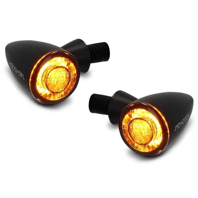 UNIVERSAL BLINKERS LED APOLLO BULLET BLACK - milautoparts-fr.ukrlive.com