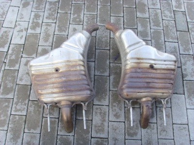 Mercedes s klasa w221 выхлоп гаситель конечный фото №1