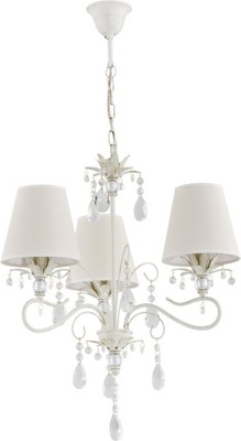 Lampa żyrandol zwis abażur LUKRECJA 3pł 21063 ALFA