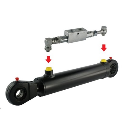 SHOCK-ABSORBER CYLINDER HYDRAULIC 2-STR 50/28 SKOK 200 L410 + LOCK HYDROLIDER - milautoparts-fr.ukrlive.com