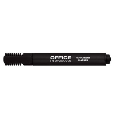 Office Products Marker permanentny czarny ścięty 1szt