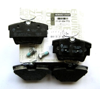 Гальмівні колодки гальмівні задня fiat talento nissan nv300 оригінальний номер фото №1