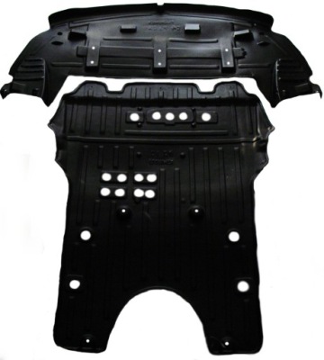 Citroen c4 picasso защита двигателя бампера +клипсы фото №1